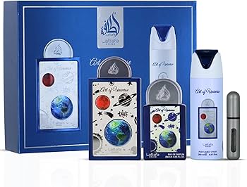 Lattafa Art of Universe 3-Piece Perfume Gift Set
